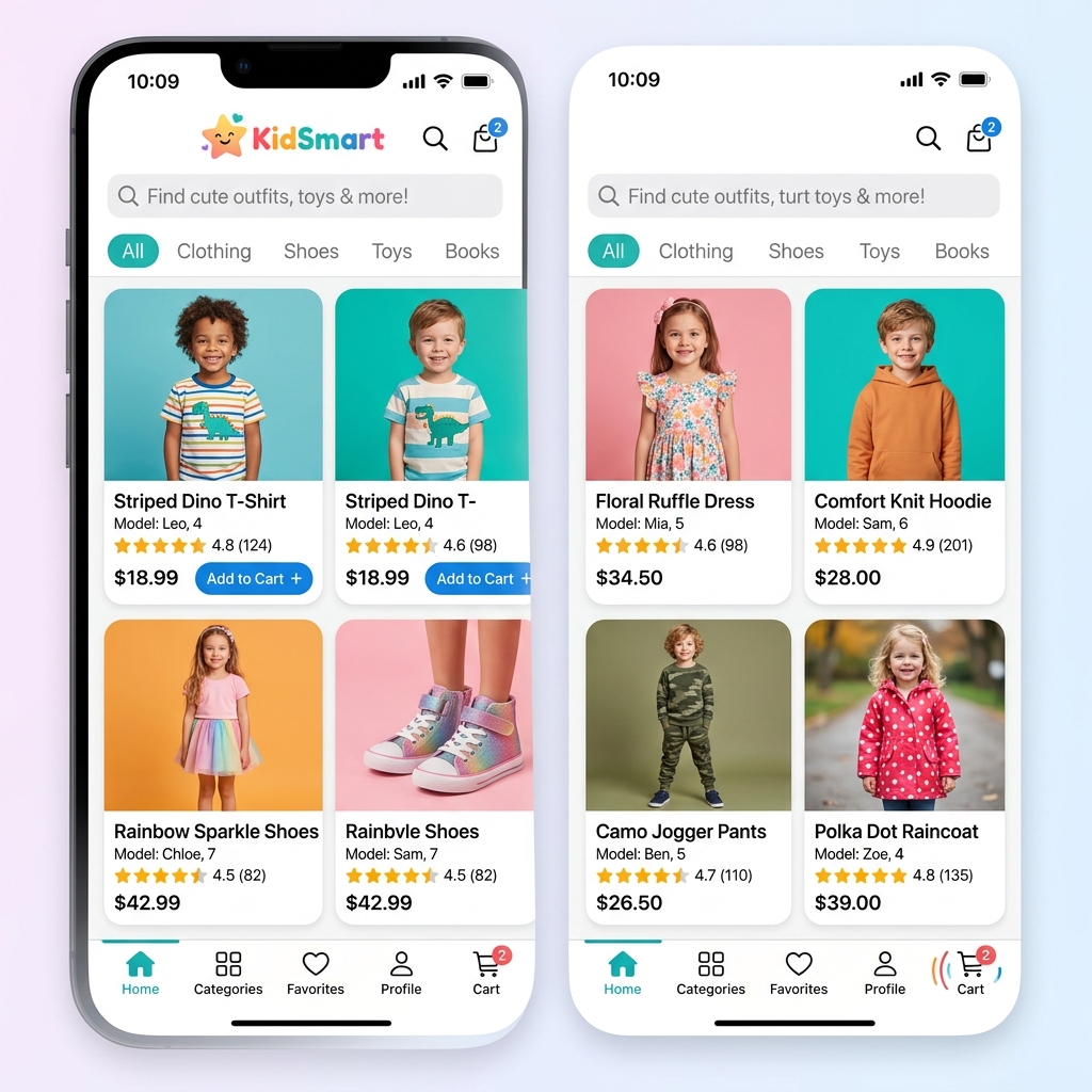 KidSmart E-Commerce App